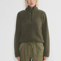 Chic Active Half-Zip Crop Sweatshirt™