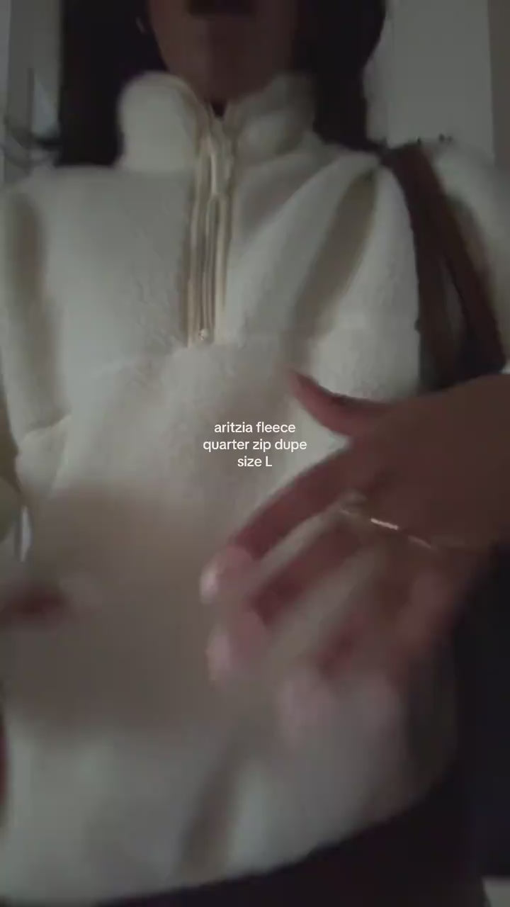 Chic Active Half-Zip Crop Sweatshirt™ video